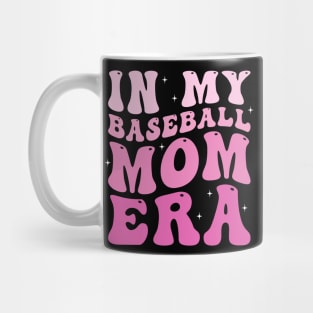 In my baseball mom era funny Mug